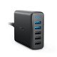 Anker PowerPort Speed 5 Universel Noir Secteur Intérieure