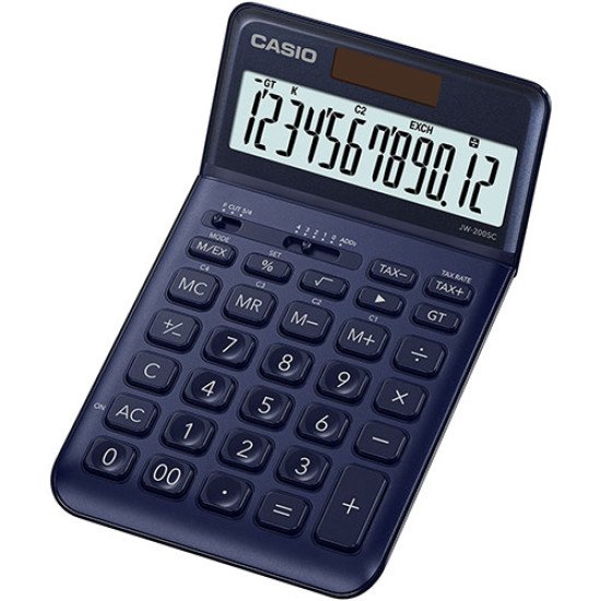 Casio JW-200SC calculatrice Bureau Calculatrice basique Marine