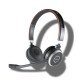 AGFEO Evolve 65 BT Duo Casque Sans fil Arceau Appels/Musique Bluetooth Gris