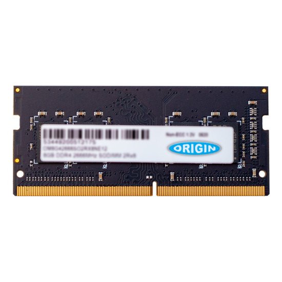 Origin Storage 16GB DDR4 3200MHz SODIMM 2RX8 Non-ECC 1.2V module de mémoire 16 Go 1 x 16 Go