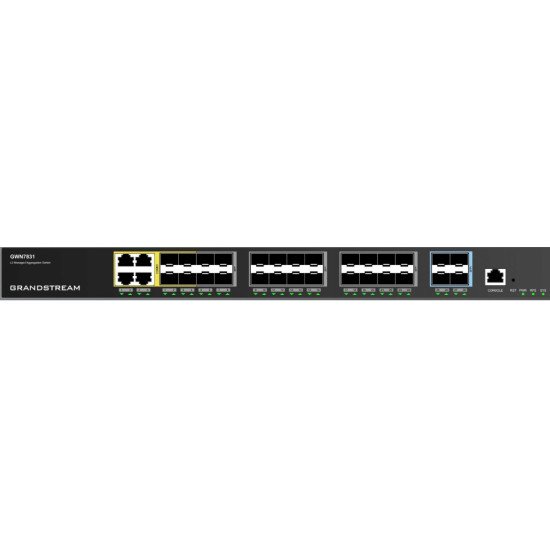 Grandstream Networks GWN7831 commutateur réseau Géré L3 Gigabit Ethernet (10/100/1000) Gris