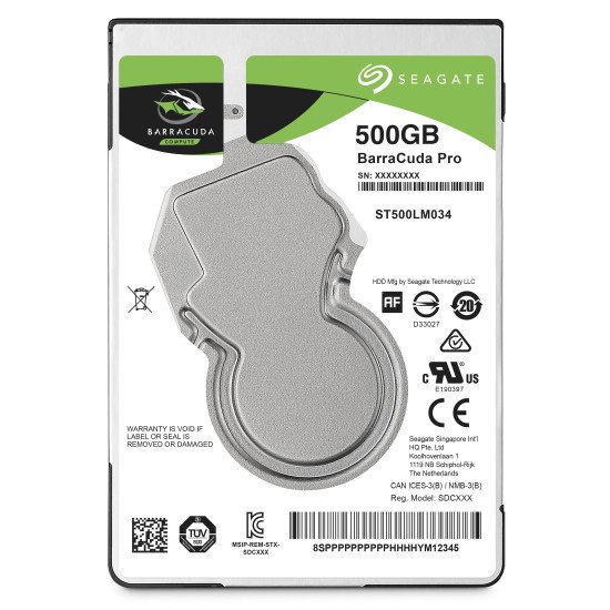 Seagate Barracuda Pro ST500LM034 2.5" 500 Go SATA III