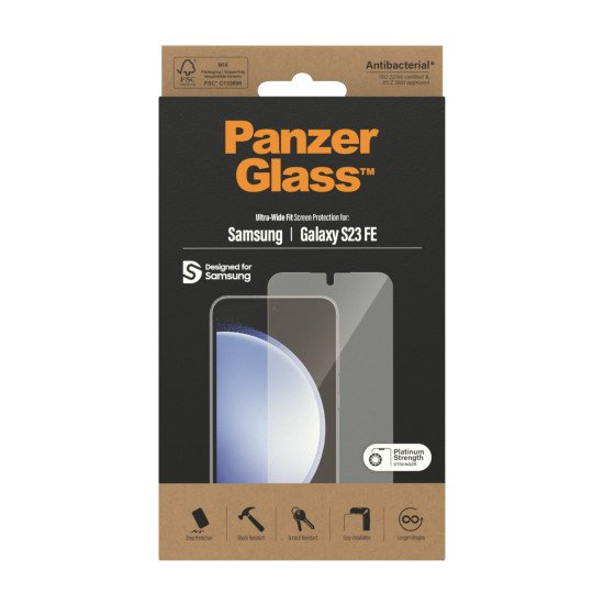 PanzerGlass 7341 écran et protection arrière de téléphones portables Protection d'écran transparent Samsung 1 pièce(s)