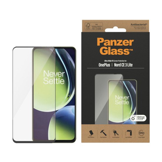 PanzerGlass PG Scrn Prt OnePlus Nord CE 3 Lite UWfit Protection d'écran transparent 1 pièce(s)