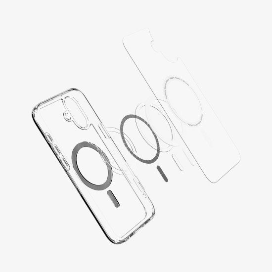 Spigen Ultra Hybrid (MagFit) coque de protection pour téléphones portables 17 cm (6.7") Housse Transparent