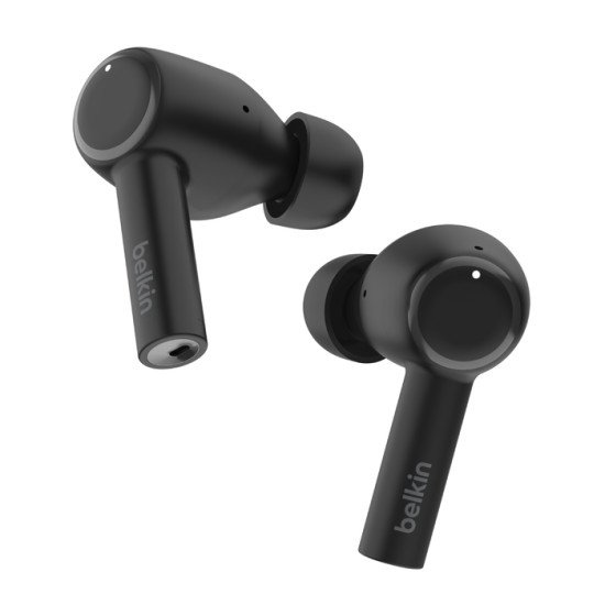 Belkin SoundForm Pulse Casque True Wireless Stereo (TWS) Ecouteurs Appels/Musique/Sport/Au quotidien Bluetooth Noir