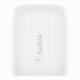 Belkin WCA006VF1MWH-B6 chargeur d'appareils mobiles Smartphone Blanc Secteur Charge rapide Intérieure