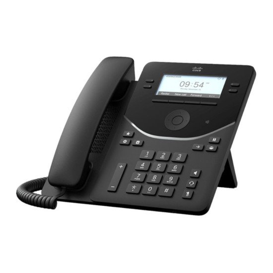 Cisco DP-9841-K9= téléphone fixe Noir 4 lignes LCD