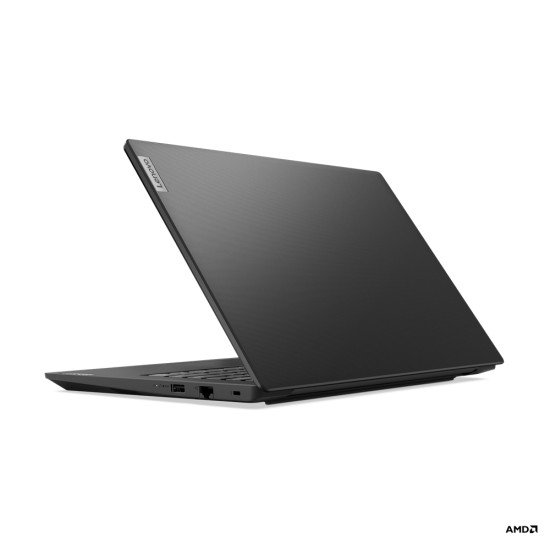 Lenovo V V14 7520U Ordinateur portable 35,6 cm (14") Full HD AMD Ryzen™ 5 8 Go LPDDR5-SDRAM 256 Go SSD Wi-Fi 5 (802.11ac) Windows 11 Pro Noir