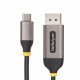 StarTech.com Câble USB-C vers DisplayPort de 3m, 8K 60Hz, 4K 144Hz, HDR, Câble Adaptateur USB-C vers DP, Câble de Conversion Vidéo USB Type-C vers DP 1.4, Compatible USB4/Thunderbolt 3/4