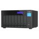 QNAP TVS-h874T NAS Tower Intel® Core™ i7 32 Go DDR4 96 To HDD QuTS hero Noir