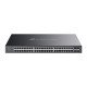 TP-Link Omada SG2452LP commutateur réseau Géré L2/L2+ Gigabit Ethernet (10/100/1000) Connexion Ethernet POE 1U Noir