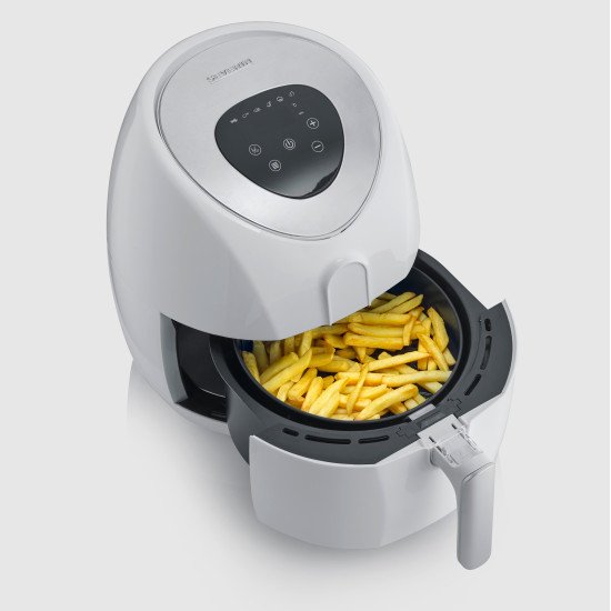 Severin FR 2440 friteuse Unique 3,2 L Autonome 1500 W Friteuse d'air chaud Blanc