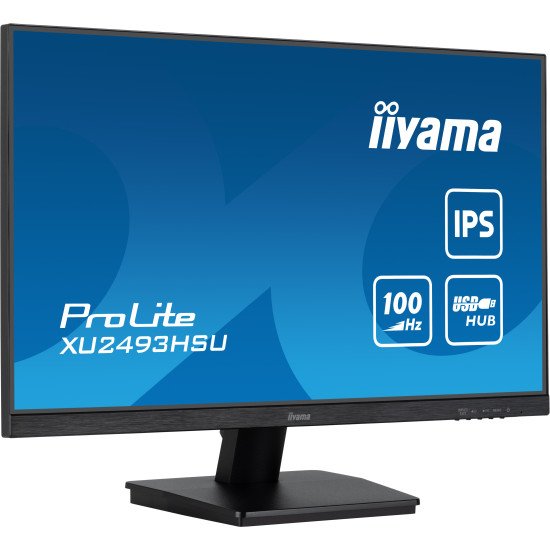 iiyama ProLite XU2493HSU-B7 écran PC 60,5 cm (23.8") 1920 x 1080 pixels Full HD LED Noir