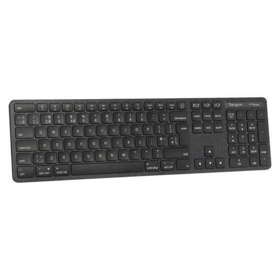 Targus AKB873UK clavier Universel RF sans fil + Bluetooth QWERTY Anglais britannique Noir