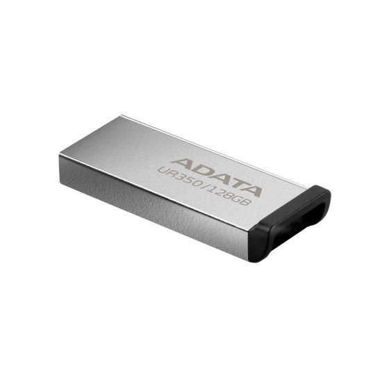 ADATA UR350 lecteur USB flash 128 Go USB Type-A 3.2 Gen 1 (3.1 Gen 1) Noir, Argent