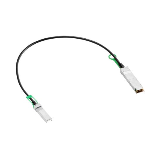 HPE S1J07A câble InfiniBand et à fibres optiques 0,65 m QSFP56 SFP56 DAC Noir