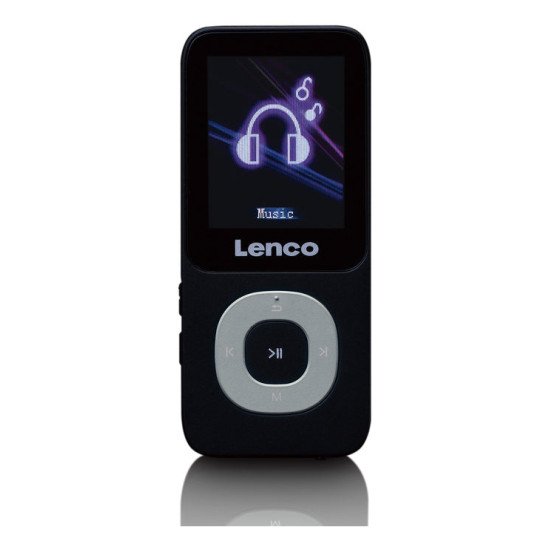 Lenco Xemio-659GY Lecteur MP3 4 Go Noir, Gris