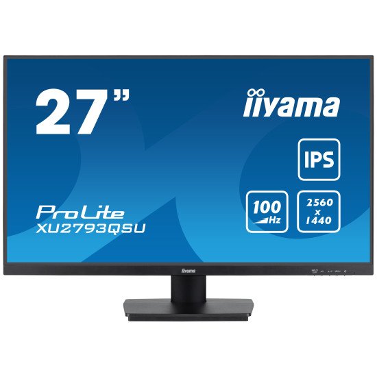 iiyama ProLite XU2793QSU-B7 LED display 68,6 cm (27") 2560 x 1440 pixels Wide Quad HD Noir