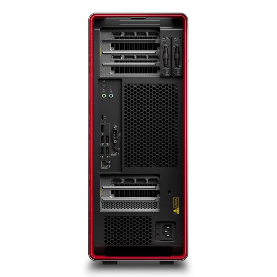 Lenovo ThinkStation P7 Intel® Xeon® W w5-3423 32 Go DDR5-SDRAM 1 To SSD Windows 11 Pro for Workstations Tower Station de travail Noir, Rouge