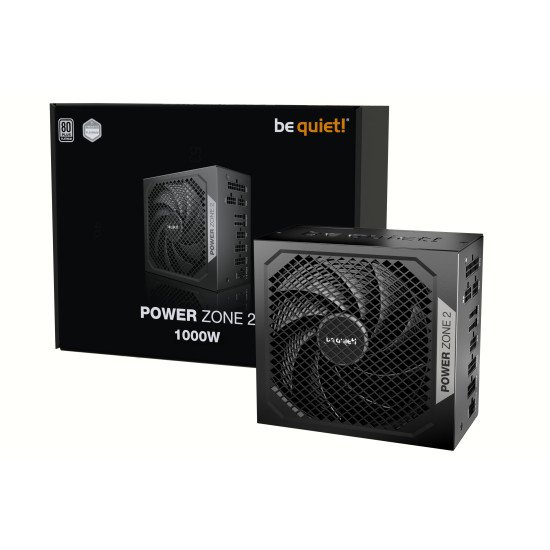 be quiet! POWER ZONE 2 1000 W | Alimentation ATX 3.1, 80 Plus Platinum