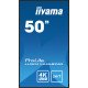 iiyama LH5041UHS-B2AG affichage de messages Écran plat de signalisation numérique 127 cm (50") LCD 500 cd/m² 4K Ultra HD Noir 24/7