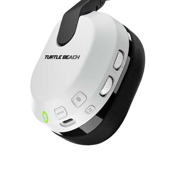 Turtle Beach Casque gaming amplifié multiplateforme sans fil Stealth 600 pour Xbox Series X|S, Xbox One, PC, Nintendo Switch et mobile - Bluetooth, 80 heures de batterie et microphone antibruit – Blanc