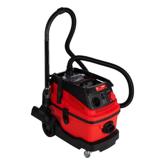 Holzmann NTS30L Aspirateur 30 L Aspiration humide et sèche Sec&humide 1600 W Sac à poussière