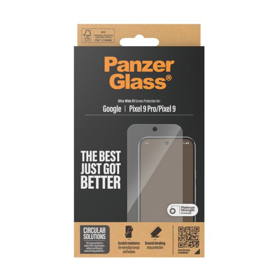 PanzerGlass 4787 écran et protection arrière de téléphones portables Protection d'écran transparent Google 1 pièce(s)