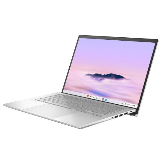 ASUS Chromebook CX5403CMA-QM0256 Intel Core Ultra 5 115U 35,6 cm (14") Écran tactile WQXGA 8 Go LPDDR5x-SDRAM 256 Go SSD Wi-Fi 6E (802.11ax) ChromeOS Argent