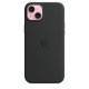 Apple Coque en silicone avec MagSafe pour iPhone 15 Plus - Noir