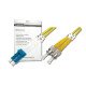 Digitus DK-2931-01 câble de fibre optique 1 m LC ST Jaune