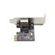 StarTech.com Carte Réseau PCIe Gigabit à 1 Port, Carte Réseau Profil Bas, Carte LAN PCI Express 10/100/1000Mbps, Realtek RTL8111H, Windows et Linux, Conforme TAA