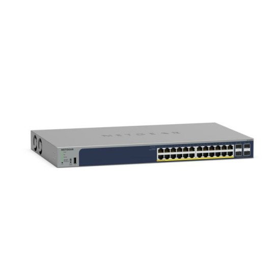 NETGEAR GS728TPP Géré L2/L3/L4 Gigabit Ethernet (10/100/1000) Connexion Ethernet POE Gris