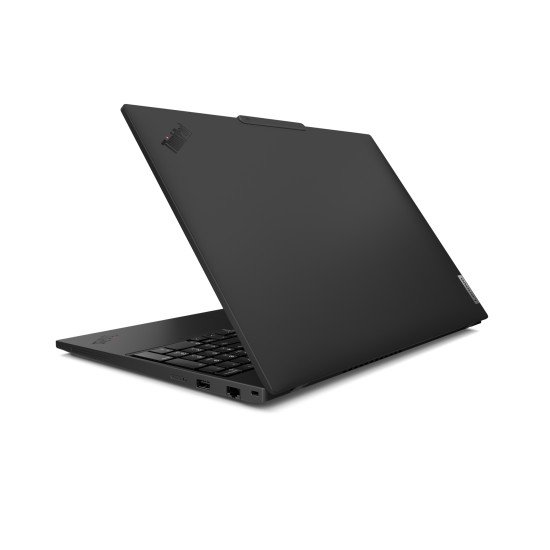 Lenovo ThinkPad T16 Intel Core Ultra 5 125U Ordinateur portable 40,6 cm (16") WUXGA 16 Go DDR5-SDRAM 512 Go SSD Wi-Fi 6E (802.11ax) Windows 11 Pro Noir