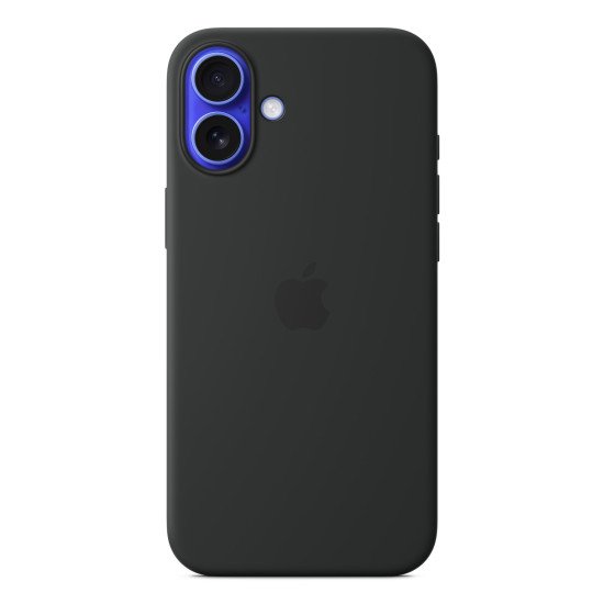 Apple Coque en silicone avec MagSafe pour iPhone 16 Plus - Noir