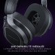 Turtle Beach Casque gaming amplifié multiplateforme sans fil Stealth 700 pour PC, PS5, PS4 et mobile - Audio 24 bits, haut-parleurs 60 mm, microphone avec isolation acoustique par l'IA, Bluetooth, autonomie de la batterie de 80 h - Noir