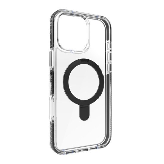 ZAGG Santa Cruz Snap coque de protection pour téléphones portables 17,5 cm (6.9") Housse Noir, Transparent