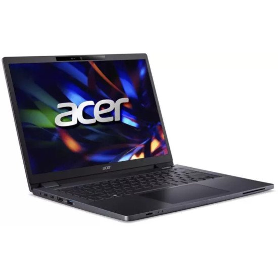 Acer TravelMate P4 14 TMP414-53-TCO-7374 Ordinateur portable 35,6 cm (14") Wide Quad HD Intel® Core™ i7 i7-1355U 16 Go DDR4-SDRAM 512 Go SSD Wi-Fi 6E (802.11ax) Windows 11 Pro Bleu