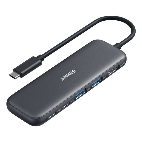 Anker 332 Avec fil USB 3.2 Gen 1 (3.1 Gen 1) Type-C Noir