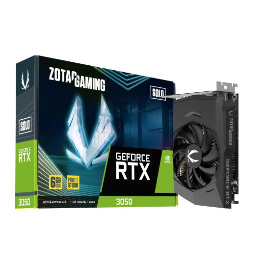 Zotac GAMING GeForce RTX 3050 Solo NVIDIA 6 Go GDDR6