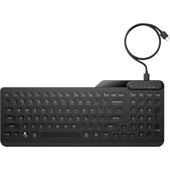 HP Clavier filaire rétroéclairé 400