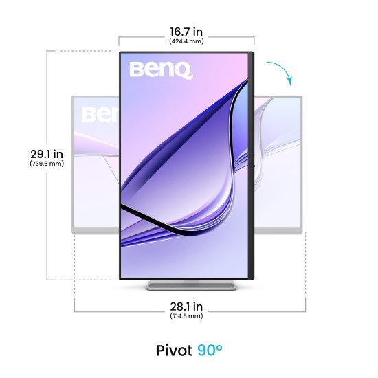 BenQ MA320U écran PC 80 cm (31.5") 3840 x 2160 pixels 4K Ultra HD Blanc