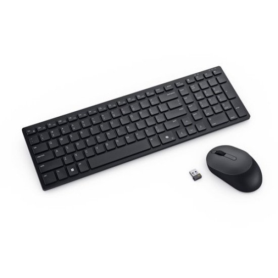 DELL KM555 clavier Souris incluse Universel RF sans fil + Bluetooth QWERTY US International Noir