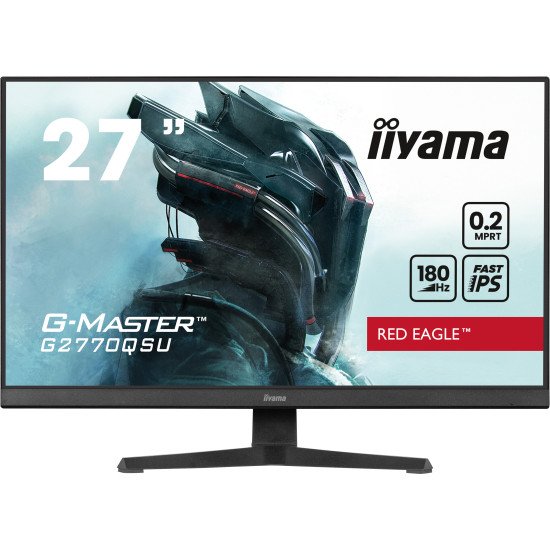 iiyama G-MASTER G2770QSU-B6 écran PC 68,6 cm (27") 2560 x 1440 pixels Wide Quad HD LED Noir