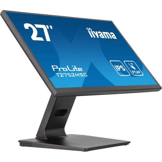 iiyama ProLite T2752MSC-B1AG écran PC 68,6 cm (27") 1920 x 1080 pixels Full HD LED Écran tactile Noir