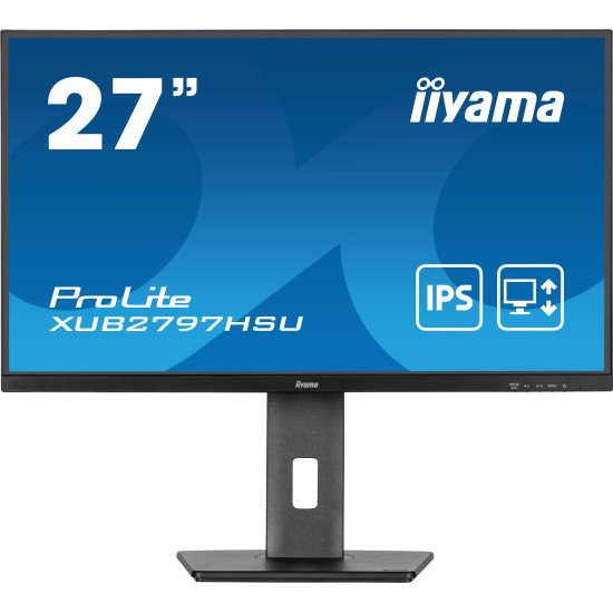 iiyama ProLite XUB2797HSU-B2 écran PC 68,6 cm (27") 1920 x 1080 pixels Full HD LED Noir