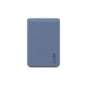 PanzerGlass PG CARE Cardholder Blue iPhone coque de protection pour téléphones portables Housse Transparent