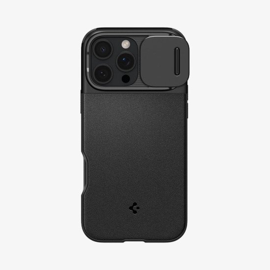 Spigen Optik Armor (MagFit) coque de protection pour téléphones portables 16 cm (6.3") Housse Noir