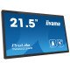 iiyama TW2223AS-B2 affichage de messages Écran plat interactif 54,6 cm (21.5") Wifi 400 cd/m² Full HD Noir Écran tactile Intégré dans le processeur Android 12 24/7